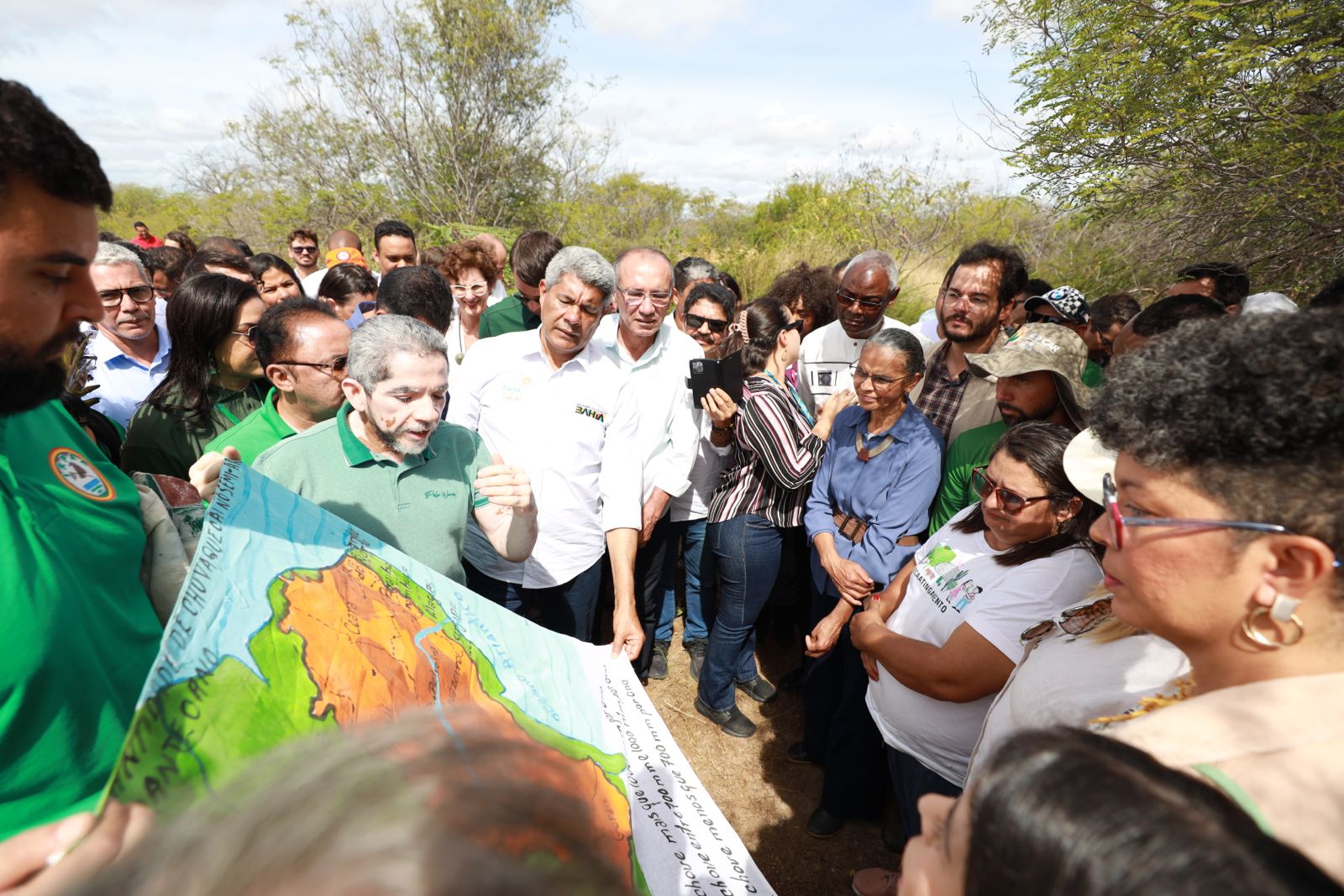 Missão climática pela Caatinga acontece em Juazeiro com presença de governador do estado e ministra do Meio Ambiente