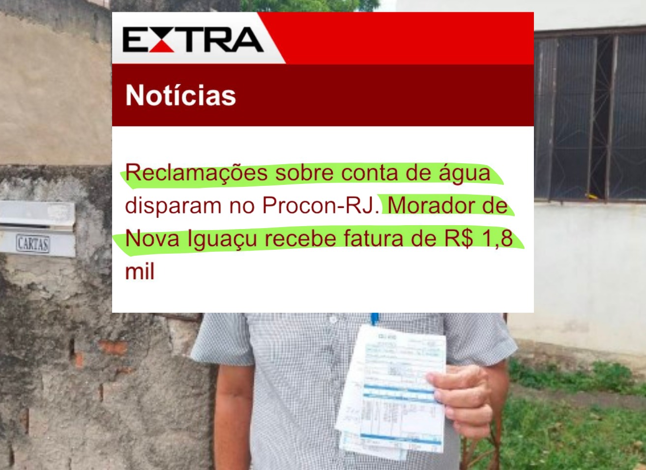 Com água privatizada, reclamações contra Águas do Rio atingem alta de 454% em janeiro de 2023