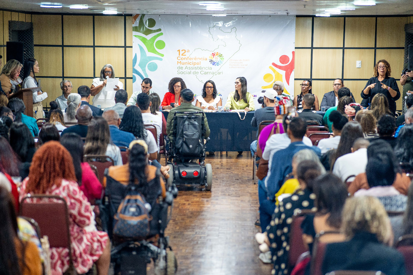 12ª Conferência Municipal de Assistência Social reúne agentes da rede SUAS de Camaçari
