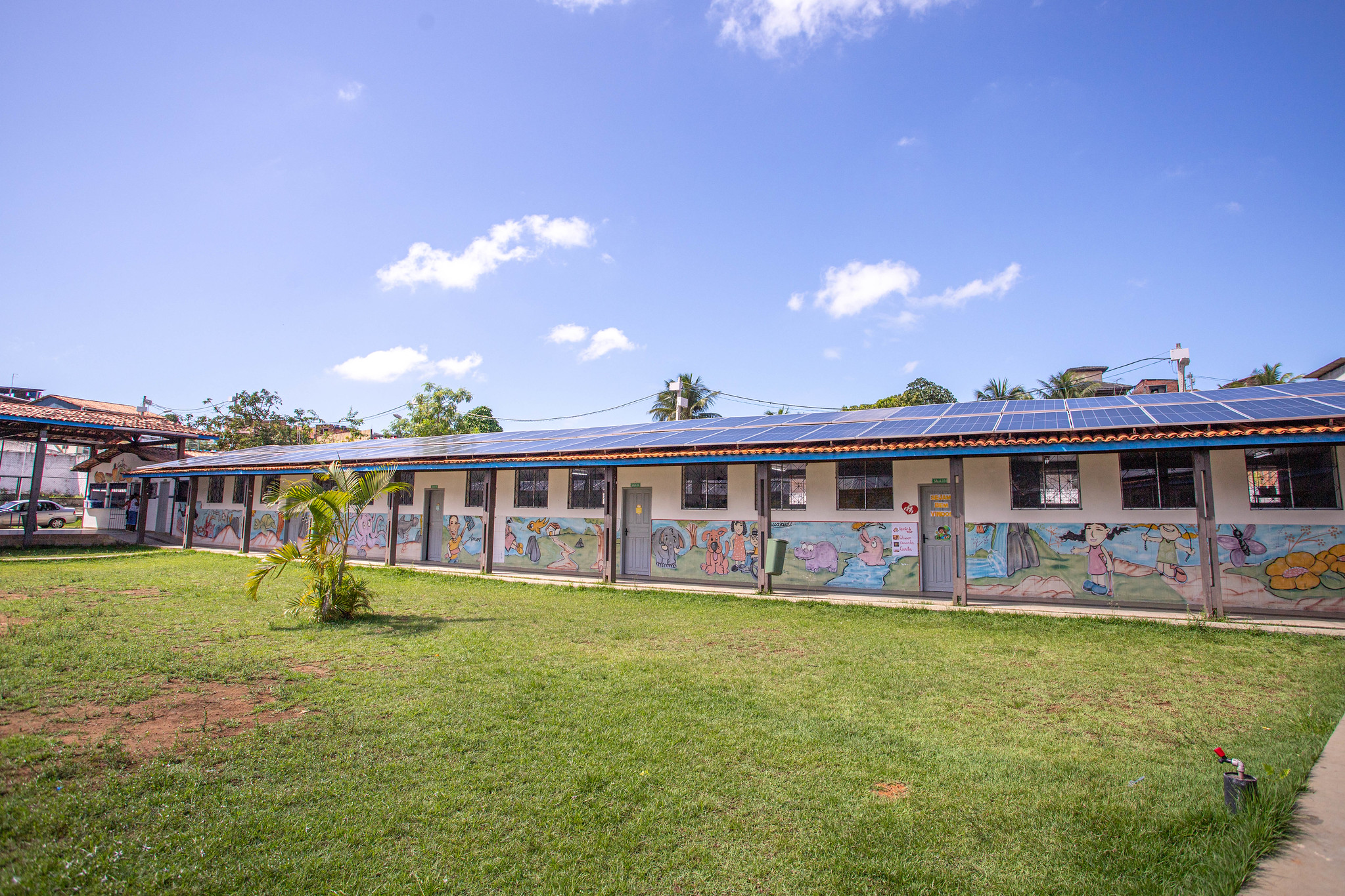 Energia solar: estudantes das escolas Jardim Talismã e Pedro Paranhos já contam com salas climatizadas