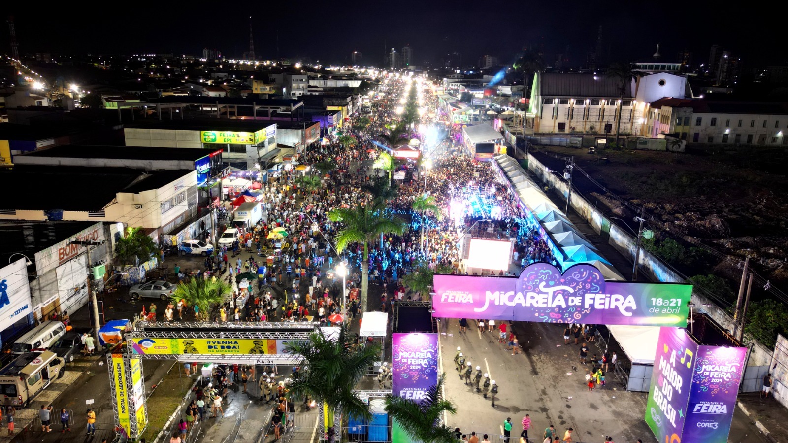 Com público total de 700 mil pessoas, Micareta de Feira 2024 termina sem registro de crime grave