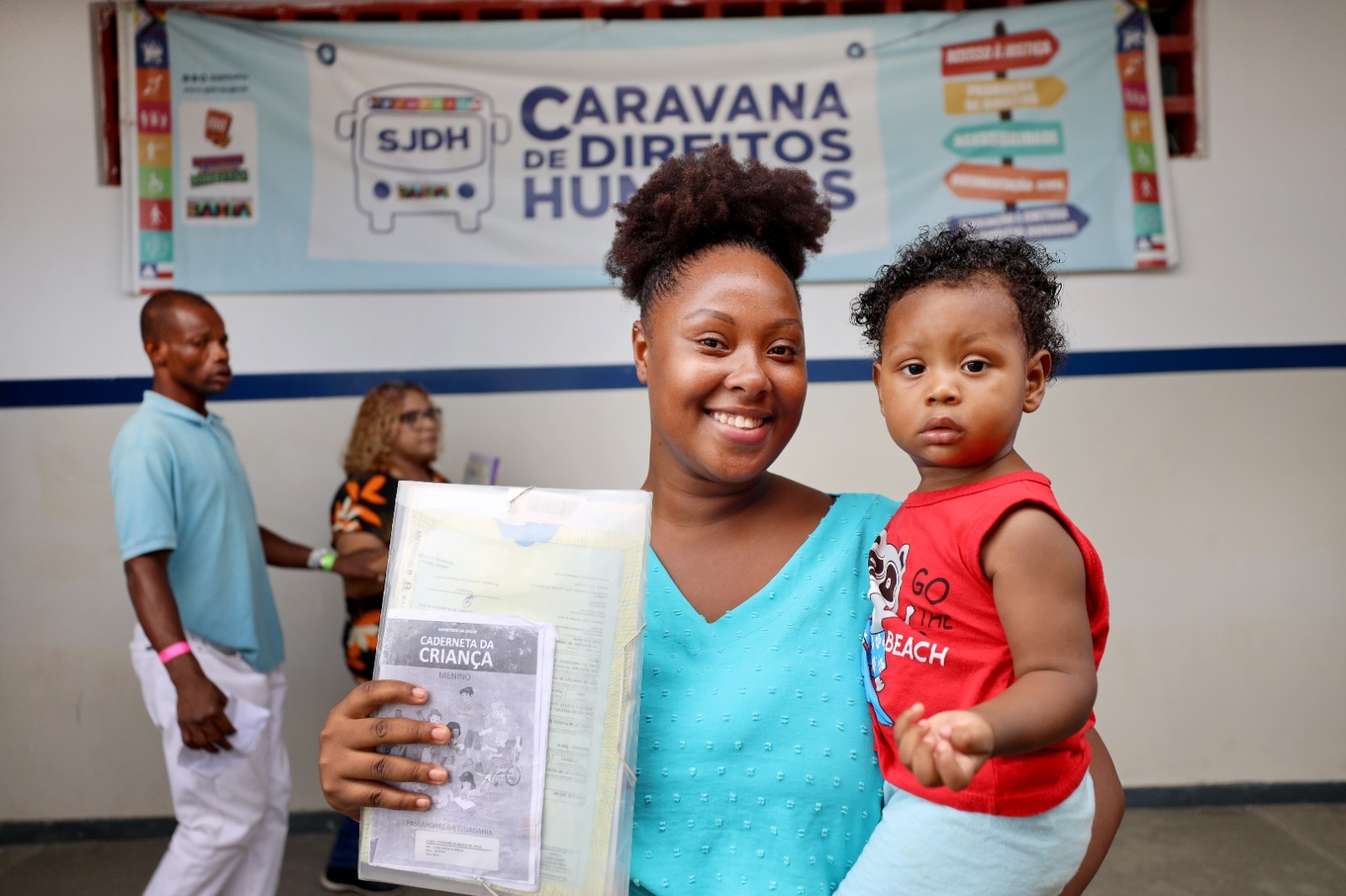 Bairro de São Caetano recebe serviços da Caravana de Direitos Humanos - Edição Especial Bahia Pela Paz