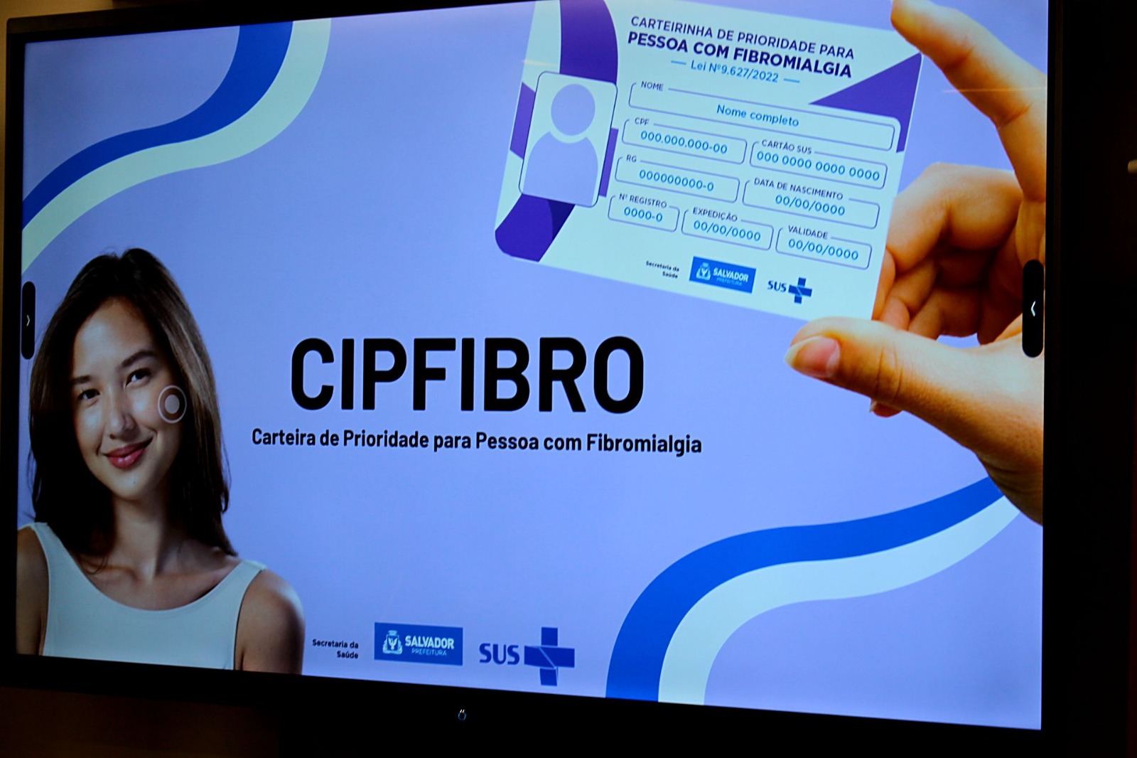 Prefeitura já emitiu mais de 1,3 mil carteiras para pessoas com fibromialgia