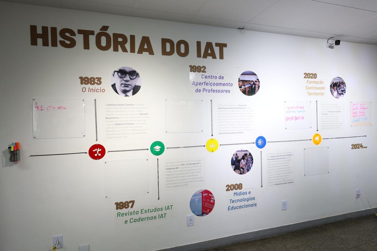 Novas tecnologias são destaque na formação de professores da rede estadual em 41 anos do Instituto Anísio Teixeira