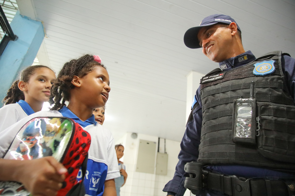 Guarda Civil intensifica patrulhamento preventivo em escolas municipais de Salvador