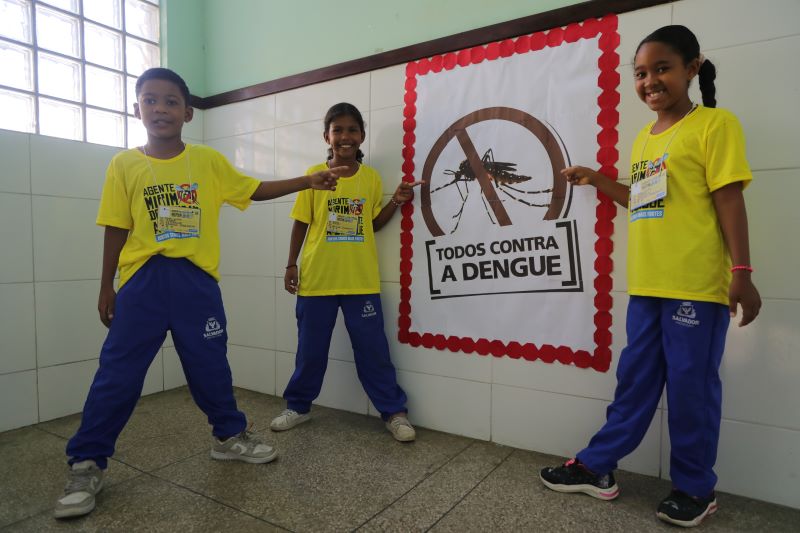 Programa Agentes Mirins envolve alunos da rede municipal no combate à dengue