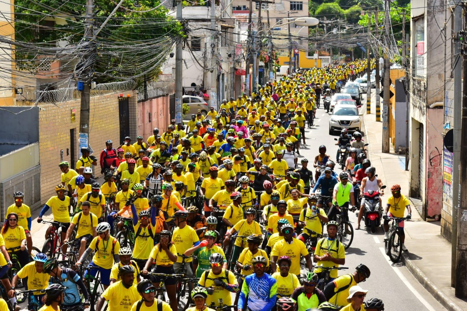 Pedal da Cidade movimenta Salvador neste domingo (14)