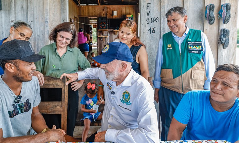 Após visita do presidente Lula a regiões atingidas pela seca, Governo Federal destina mais de R$ 650 milhões para Amazônia