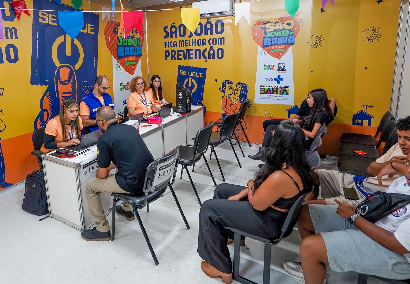 Sesau garante atendimento e cuidado durante Camaforró 2025