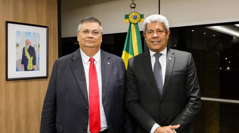 Governador e Ministro da Justiça garantem operação policial conjunta na Bahia