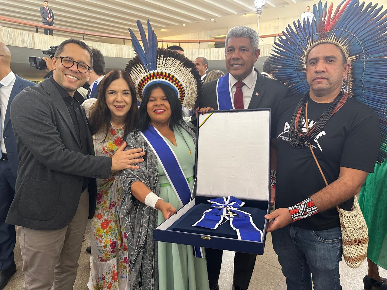 Governador Jerônimo Rodrigues recebe a mais alta honraria brasileira, no Palácio Itamaraty